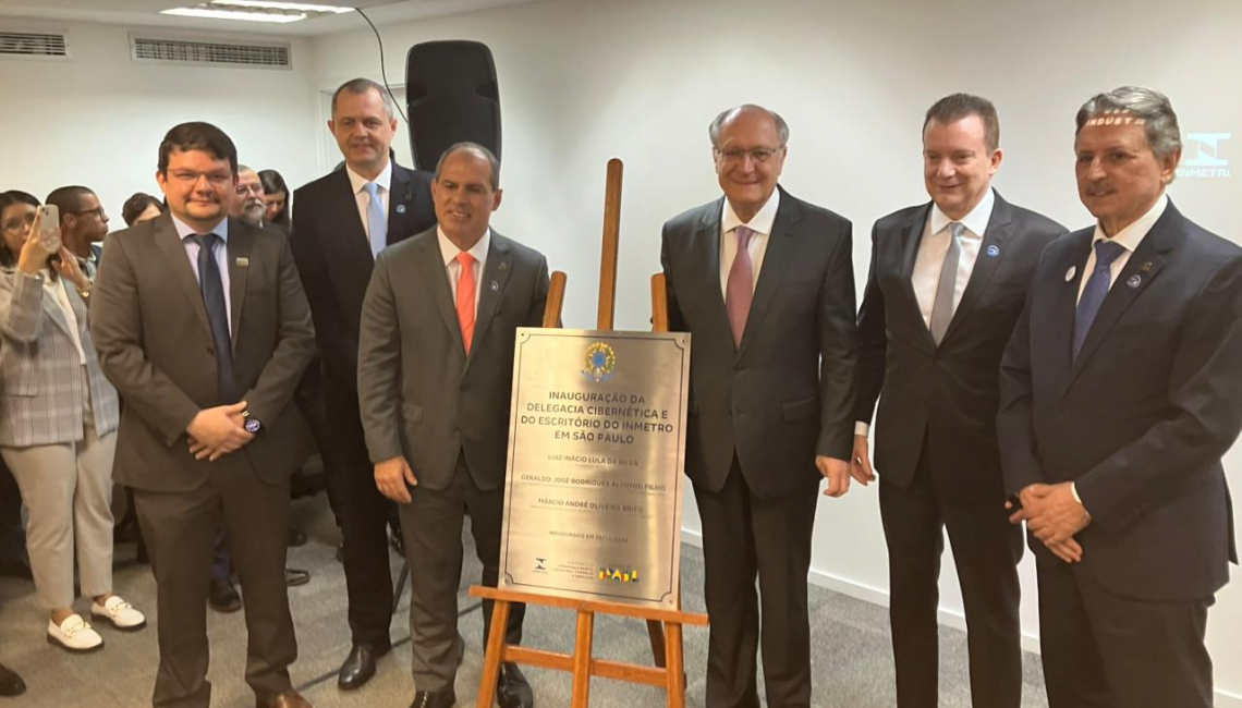 Ipem-SP participa da inauguração da Delegacia Cibernética do Inmetro, na capital